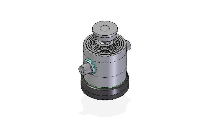 7081S -TELESCOPIC Sylinder STANDARD/KULE 7 TRINN REISE 1632 DIAMETER 300
