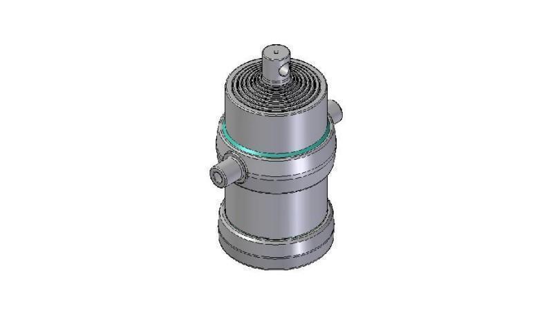 8022F - TELESCOPISCHE CYLINDER STANDAARD/GAT 8 FASES SLAAG 2290 FI 215