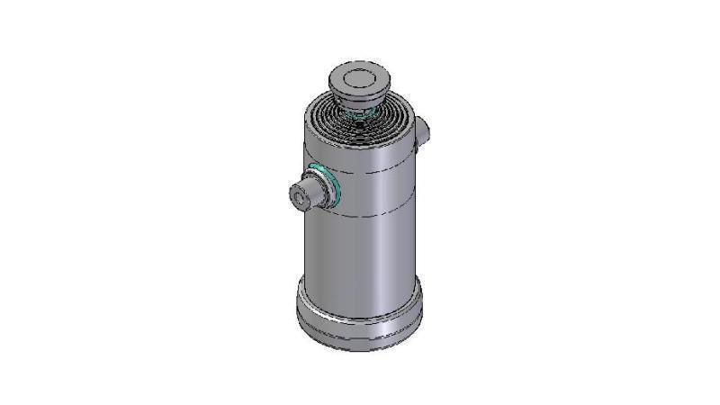 8037S -TELESCOPICKÝ VALEC ŠTANDARD/GULIČKA 8 STUPŇOV ZDVIH 3740 PRIEMER 270