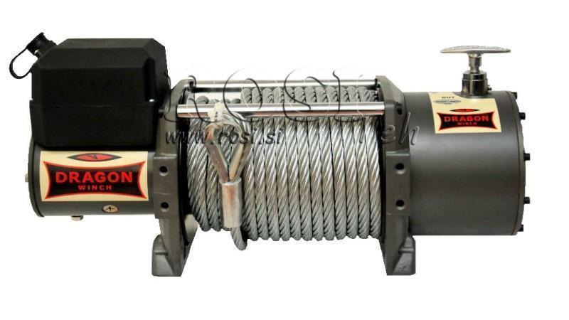 12 V ELEKTRISCHE TROMMEL DWT 15000 HD - 6803 kg