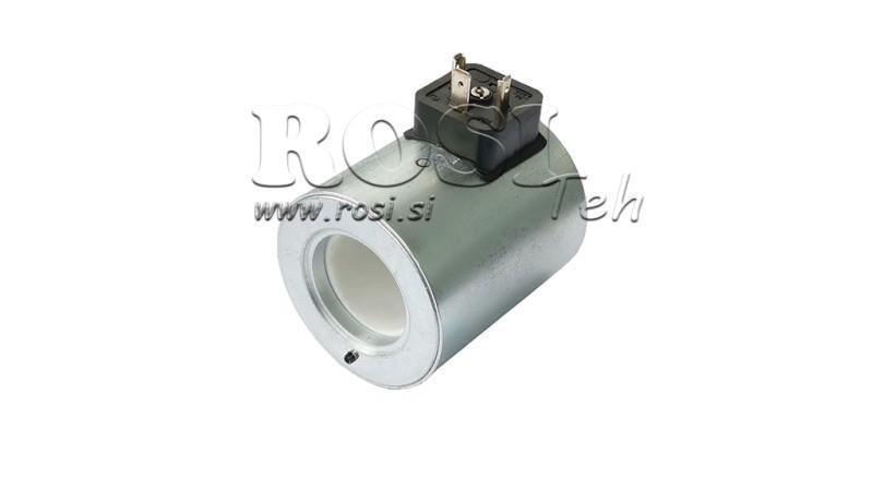BOBINE ÉLECTROMAGNÉTIQUE 230V AC POUR VANNES CETOP 5 - fi 31.4mm-75mm 37W