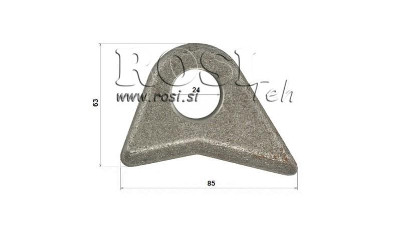 EURO HOOK FOR TRACTOR LINKAGE - FIXED