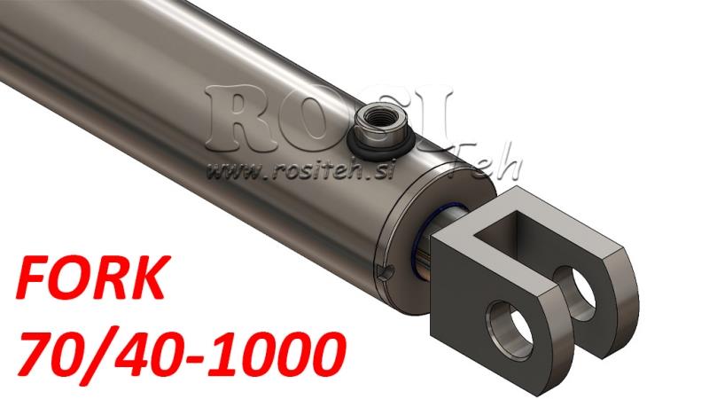 HYDRAULICKÝ VALEC VIDLICA 70/40-1000