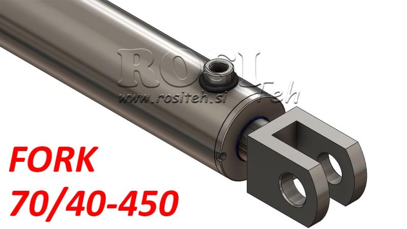 HYDRAULISK CYLINDER GAFFEL 70/40-450