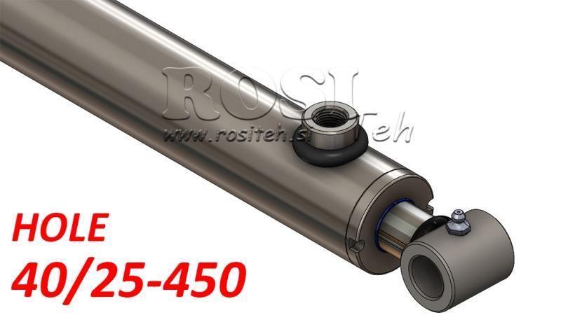 trou de cylindre hydraulique 40-25-450