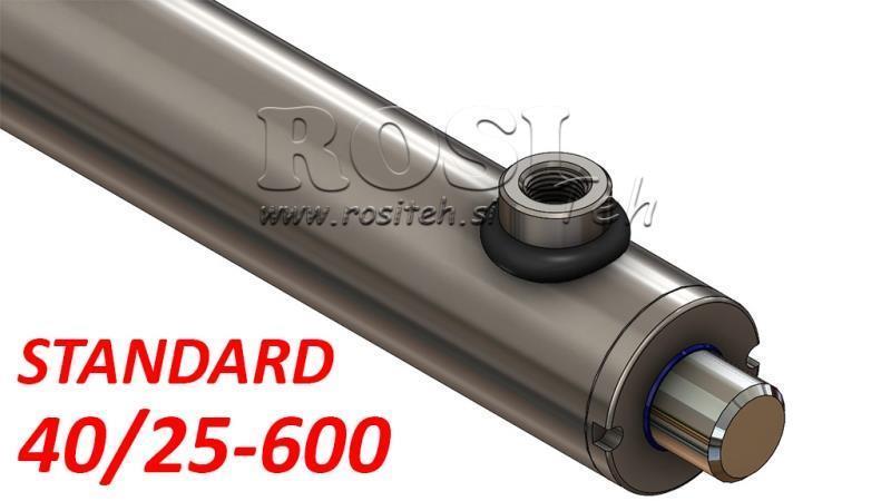 HYDRAULISCHE CYLINDER STANDAARD 40/25-600