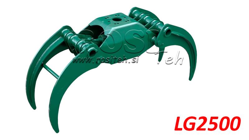 BOSBOUWGRIJPERS VOOR BIOMASSA LG2500 KG - 1500 MM