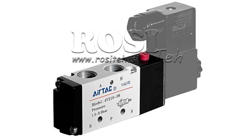 VALVOLA ELETTRICA PNEUMATICA 3/2 MONOSTABILE 1/8 PRT-0532-BCV