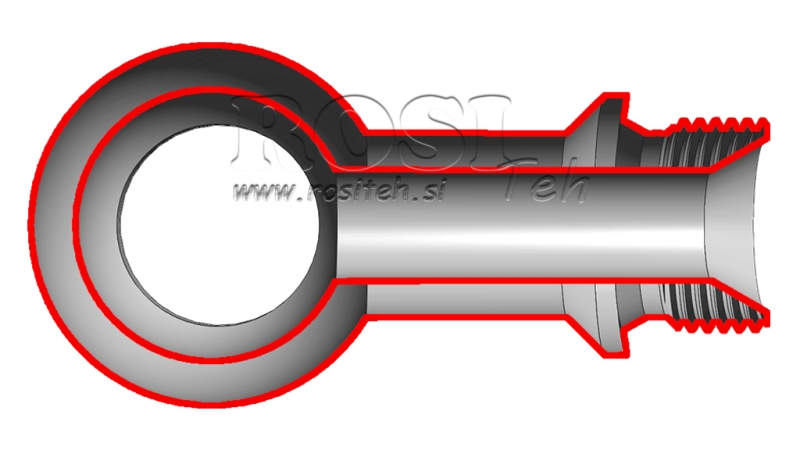 OČKOVÁ PRÍPOJKA 3/8 / 3/8