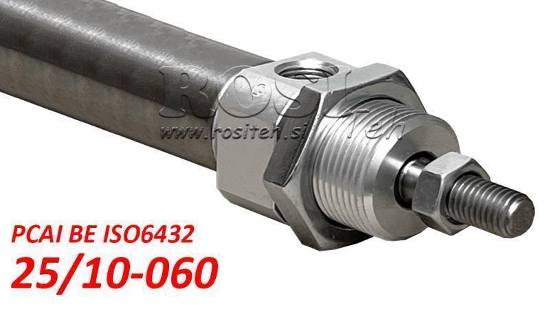 PNEUMATISK CYLINDER PCAI 25/10-060 BE ISO6432