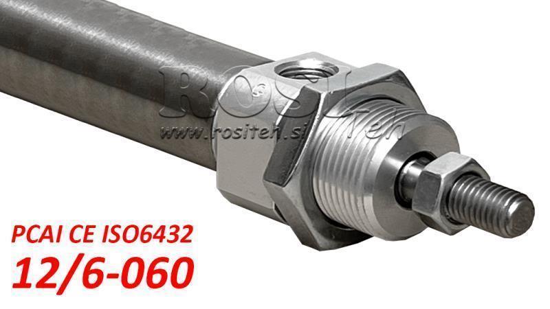 CILINDRO PNEUMATICO PCAI 12/6-060 CE ISO6432