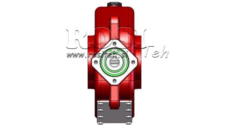 TANDWIELKAST - TANDWIELKAST RT520 VOOR HYDRAULISCHE MOTOR MP/MR/MS RATIO 43.6:1