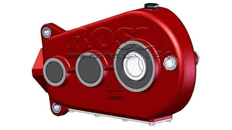 TANDWIELKAST - TANDWIELKAST RT520 VOOR HYDRAULISCHE MOTOR MP/MR/MS RATIO 43.6:1