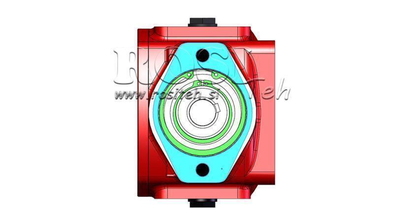 BOÎTE DE VITESSE - BOÎTE DE VITESSE RT90 POUR MOTEUR HYDRAULIQUE MP/MR RATIO 3.1:1