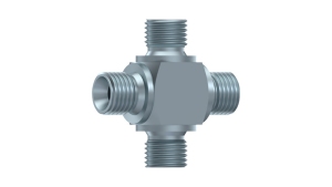RACCORD-EN-T-BSP-MÂLE-EN-CROIX