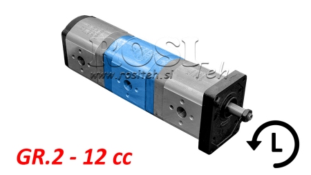 POMPA IDRAULICA 20A12X156 MEDIA GR.2 12 CC SINISTRA