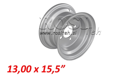 13.00X15.5 - ET0 JANTSA FÄELG 6 BOLTAR