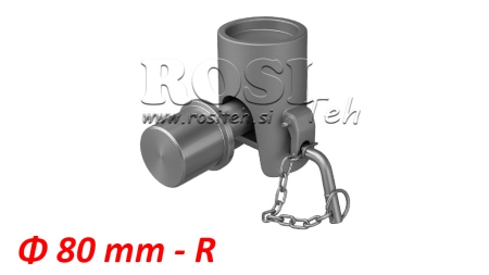 BALL FOR TIPPER CAISSON Φ80 14T RIGHT