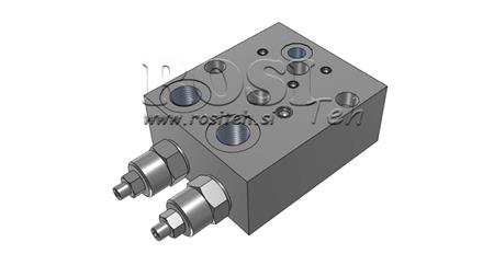 KLEP VOOR HYDRAULISCHE REM VAN HYDRAULISCHE MOTOR KPBR-250/1/D