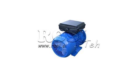 0.75KW-MOTEUR ÉLECTRIQUE MYT 80 1-2_2760RPM 1PHASE PATTES+FLANGE-B3B5
