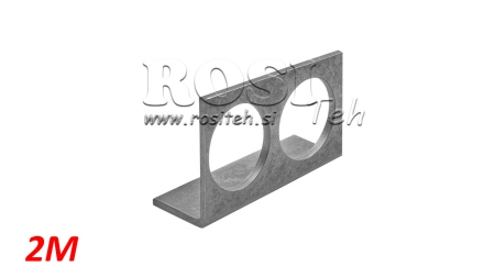 PORTE-COUPLAGE RAPIDE FEMELLE PUSH PULL 2M