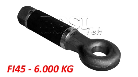 GANCIO DI TRAINO GIREVOLE FI45 6000/1100KG