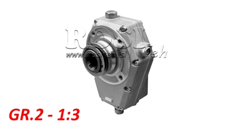 GEARBOX GR.2 -1:3 FEMALE WITH PIN
