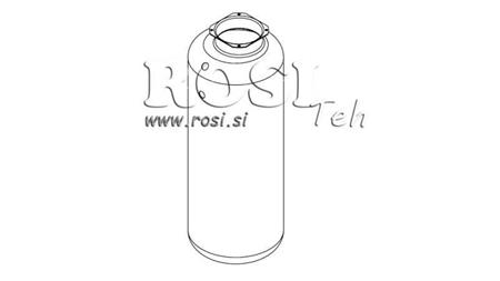 SERBATOIO METALLICO ROLL PP 30 LITRI ORIZZONTALE-VERTICALE