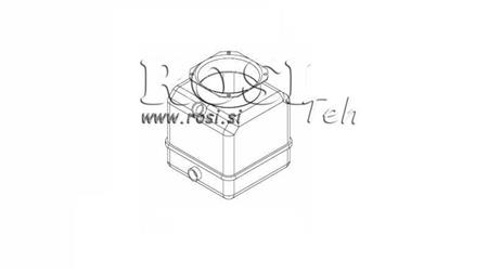 PVC RESERVOIR ROLL PP 4 LITER HORIZONTAAL-VERTICAAL