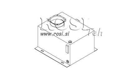 SERBATOIO METALLICO BOX PP 20 LITRI ORIZZONTALE-VERTICALE
