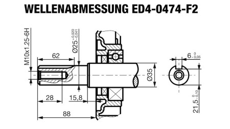 motore diesel 474cc-8.0kW-3.600 RPM-E-KW25x88-avviamento elettrico