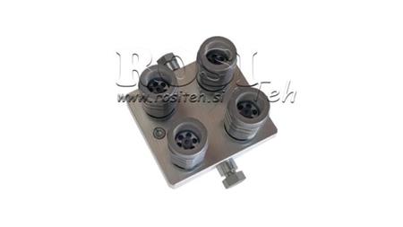 COUPLAGE MULTI-FASTER 4 voies BSP1/2 NOUVEAU TYPE PARTIE DE RACCORDEMENT