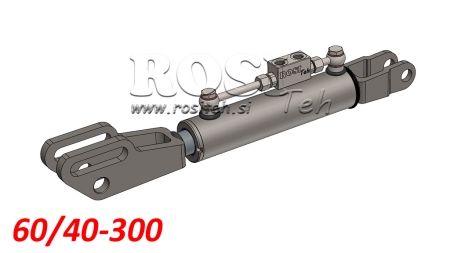 2TON. HYDRAULIC SIDE LINK FORK 60/40-300 (650MM-950MM)