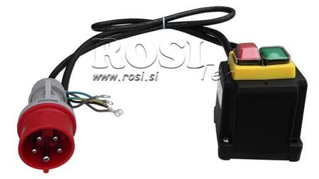 SPINA CON CAVO ON/OFF 3 FASI (5 POLI) 400V