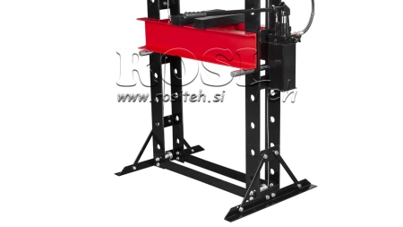 VERKSTED HYDRAULISK PRESS FOR LAGER 50T - to-hastigheter