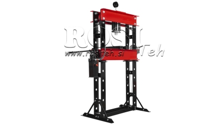 VERKSTED HYDRAULISK PRESS FOR LAGER 50T - to-hastigheter