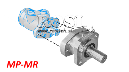 BRIDE DE PALIER POUR MOTEUR HYDRAULIQUE MP-MR
