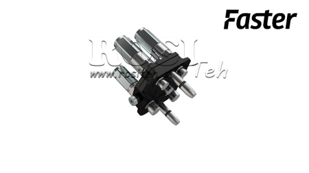 MULTI-FASTER CSATLAKOZÓ 5IRÁNYÚ BSP 3×1/4 2×3/8 MOBIL RÉSZ