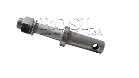 MONTEERWIG fi22mm VERLENGD MET DRAAD M 22x1.5