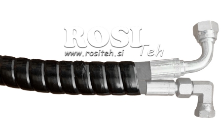 PVC BESCHERMENDE SPIRAAL 27 X 32 VOOR HYDRAULISCHE SLANG 5/8-1 INCH