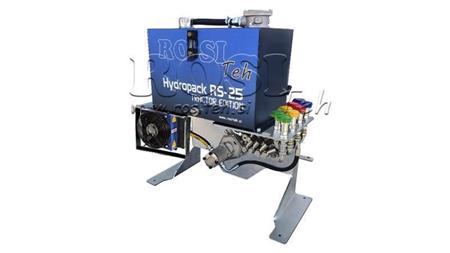 AGGREGATO IDRAULICO PER TRACTOR CAPACITÀ 70lit FLUSSO 53lit/min 4XP80 - CON RADIATORE D'OLIO