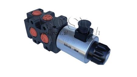 VALVOLA A 6 PORTI 1/2 (6/2) 24V - 90lit