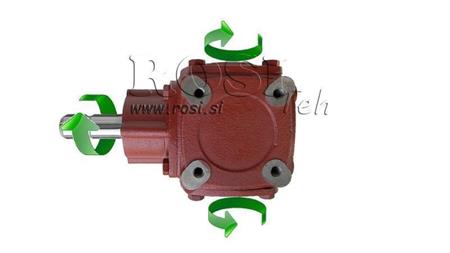 RIDUTTORE ANGOLARE TB-19J 1.46:1 (23HP-16.9kW)