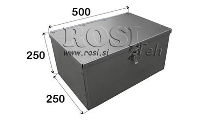 METALLBOKS 500X250X250