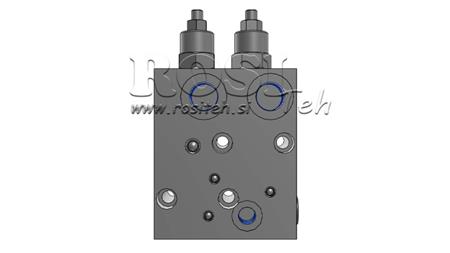 KLEP VOOR HYDRAULISCHE REM VAN HYDRAULISCHE MOTOR KPBR-250/1/D