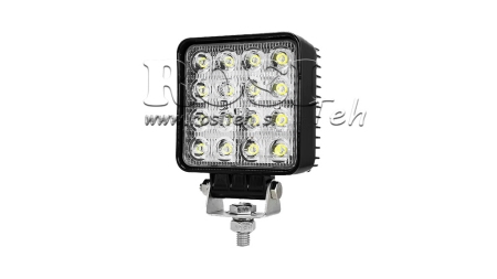 LED TYÖVALO - VALO 16 LED 48W 12V-24V