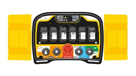 RADIO REMOTE CONTROL - PROPORTIONAL - ZEUS2 M6 10019 Standard