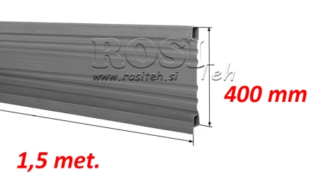 SIDE PANEL TIL TIPPER TRAILER 1.5 MET. - HØJDE 400 MM