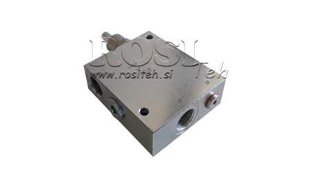 DOBBEL HASTIGHET VENTIL KUBE HI-LO VRSP V1230 95lit - 350bar
