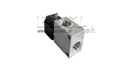 VALVE 2 VOIES 3/8 (NC) 12V - 40lit